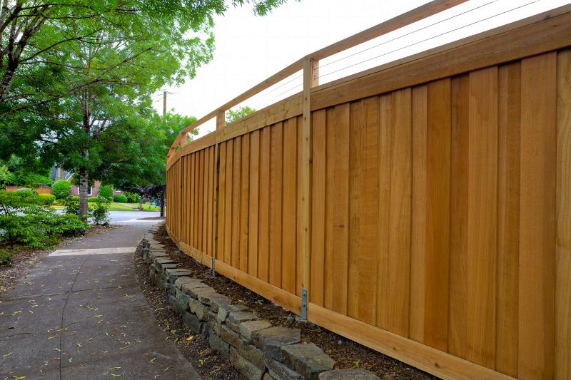 Cedar Fencing Installation