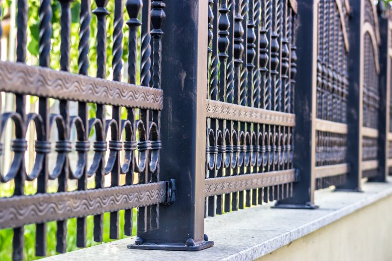 Iron Fence Construction detail